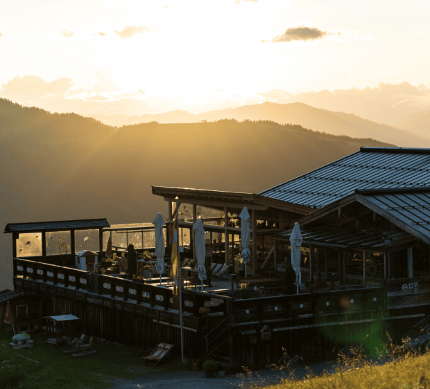 Die Schüttalm im Sommer