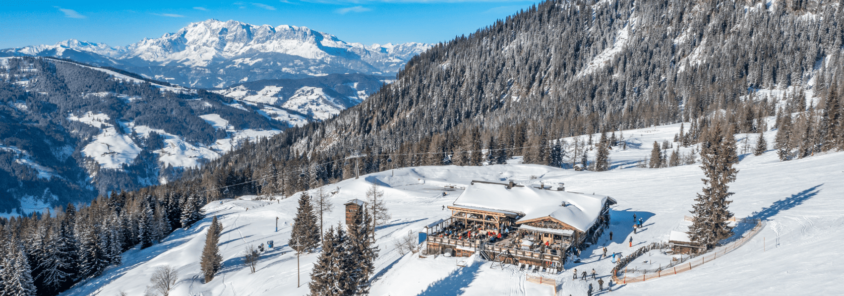 Die SchüttAlm im Winter