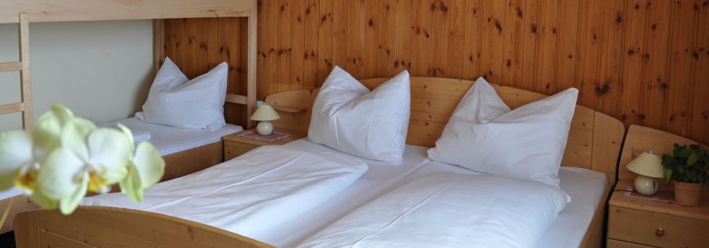 Mehrbettzimmer in der SchüttAlm, Kleinarl