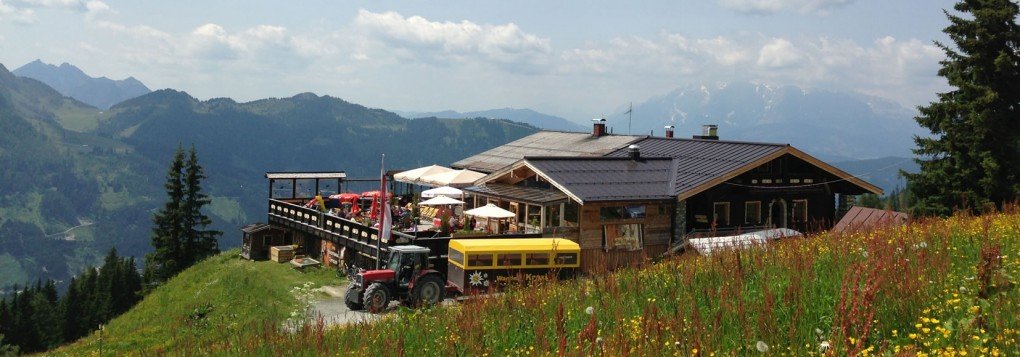 Die SchüttAlm im Sommer