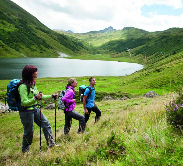 Wandern beim Tappenkarsee © Wagrain-Kleinarl Tourismus